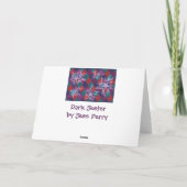 Donk Jester 'Good Luck'-groetenkaart Kaart (Achterkant)