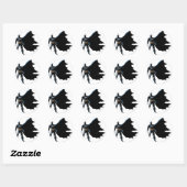 Donk Knight Night Ronde Sticker (Vel)