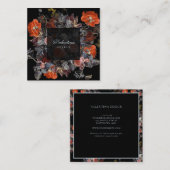 Donk Moody Floral Bouquet Visitekaartjes 2 (Voorkant / Achterkant)