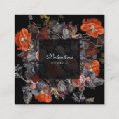 Donk Moody  Floral Bouquet Visitekaartjes 2 (Voorkant)