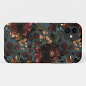 Donk Moody Florals Antiek Flowers Gothic Case-Mate iPhone Case (Achterkant (horizontaal))