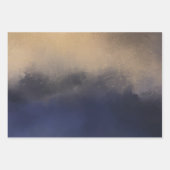 Donk Moody Modern Art Landscape Scene Inpakpapier Vel (Voorkant)