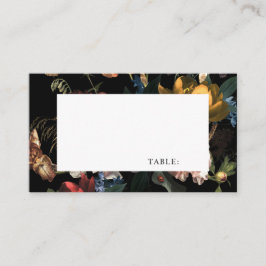 Donk Moody Romantic Floral Dutch Place Card Visitekaartje