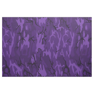Donk Paarse Camo Stof