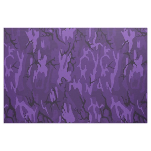 Donk Paarse Camo Stof (Fat Quarter)