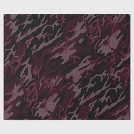 Donk Red Camo Cadeaupapier (Vlak)