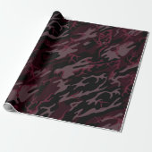 Donk Red Camo Cadeaupapier (Uitgerold)