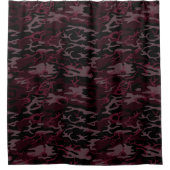 Donk Red Camo Douchegordijn (Voorkant)