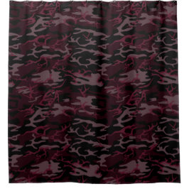 Donk Red Camo Douchegordijn