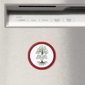 Donk Red Family Tree-reünie Magneet (Insitu (Vaatwasser))