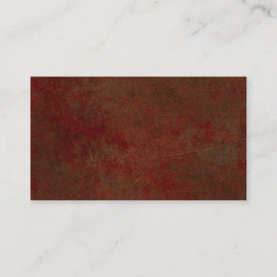 Donk Red Grungy Visitekaartje