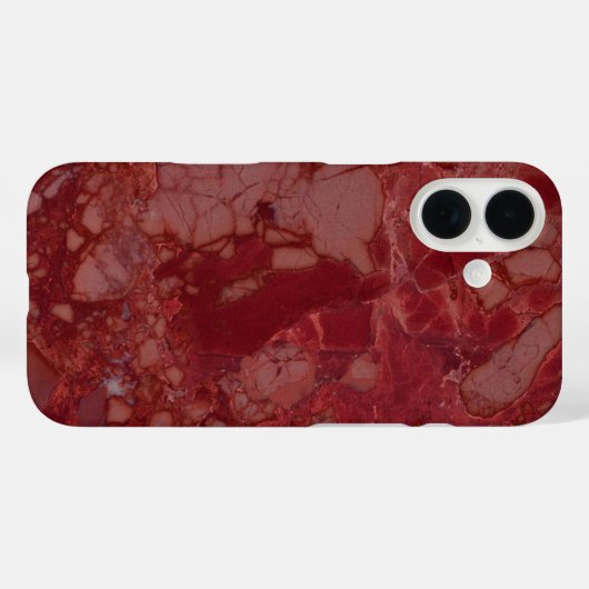 Donk Red Marble Case-Mate iPhone Case (Achterkant (horizontaal))