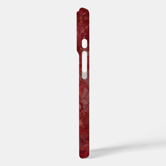 Donk Red Marble Case-Mate iPhone Case (Achterkant / Links)