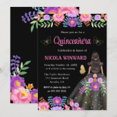 Donk Skin Princess Mexican Dress Quinceanera Kaart (Voorkant / Achterkant)