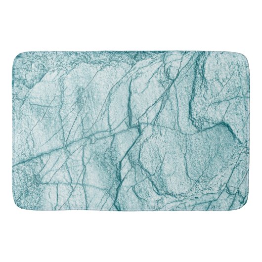 Donk Turquoise Marble Kijk Badmat (Voorkant)