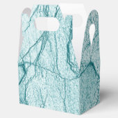 Donk Turquoise Marble Kijk Bedankdoosjes (Geopend)