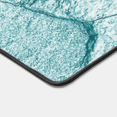 Donk Turquoise Marble Kijk Bureaumat (Hoek)
