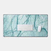 Donk Turquoise Marble Kijk Bureaumat (Keyboard & Muis)