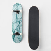 Donk Turquoise Marble Kijk Persoonlijk Skateboard (Voorkant)