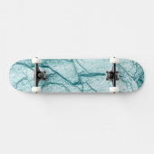 Donk Turquoise Marble Kijk Persoonlijk Skateboard (Horizontaal)