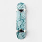 Donk Turquoise Marble Kijk Persoonlijk Skateboard (Voorkant)