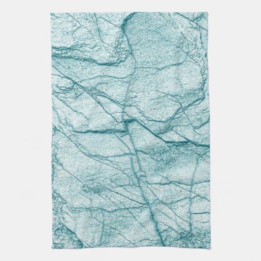 Donk Turquoise Marble Kijk Theedoek (Verticaal)