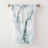 Donk Turquoise Vein Marble Kijk Bad Handdoek (Insitu)