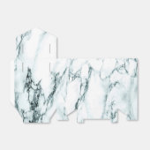 Donk Turquoise Vein Marble Kijk Bedankdoosjes (Uitgevouwen)