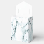 Donk Turquoise Vein Marble Kijk Bedankdoosjes (Geopend)