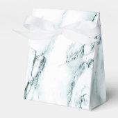 Donk Turquoise Vein Marble Kijk Bedankdoosjes (Voorkant Zijde)