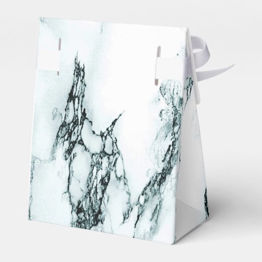 Donk Turquoise Vein Marble Kijk Bedankdoosjes (Achterkant)