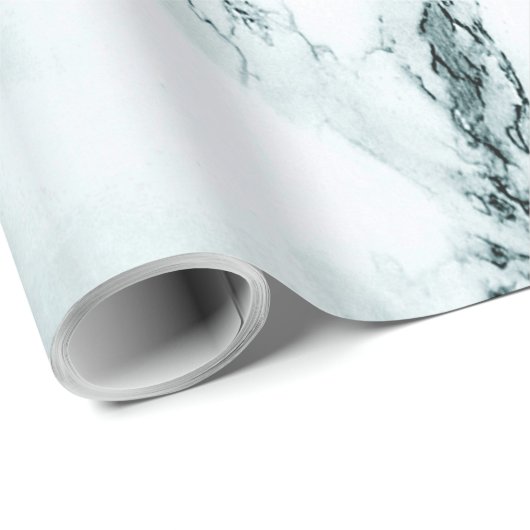 Donk Turquoise Vein Marble Kijk Cadeaupapier (Rol Hoek)
