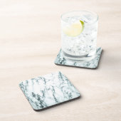 Donk Turquoise Vein Marble Kijk Drankjes Onderzetter (Rechterzijde)