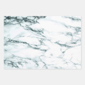 Donk Turquoise Vein Marble Kijk Inpakpapier Vel (Voorkant 2)