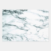 Donk Turquoise Vein Marble Kijk Inpakpapier Vel (Voorkant)