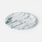 Donk Turquoise Vein Marble Kijk Papieren Bordje (Gekanteld)