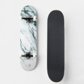 Donk Turquoise Vein Marble Kijk Skateboard (Voorkant)