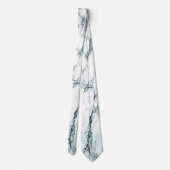 Donk Turquoise Vein Marble Kijk Stropdas (Achterkant)