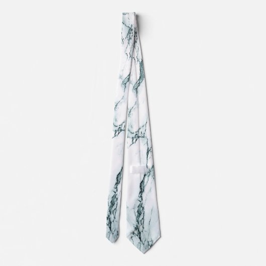 Donk Turquoise Vein Marble Kijk Stropdas (Achterkant)