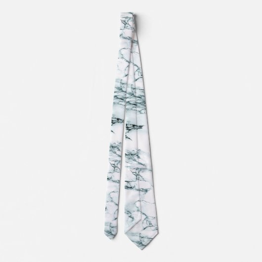 Donk Turquoise Vein Marble Kijk Stropdas (Achterkant)