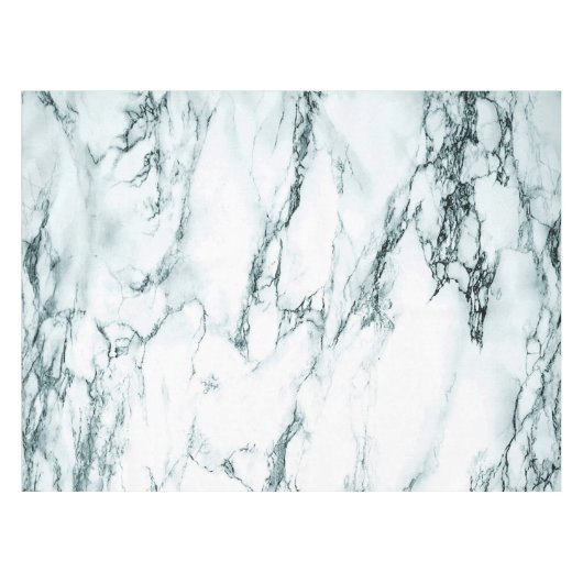 Donk Turquoise Vein Marble Kijk Tafelkleed (Voorkant (Horizontaal))