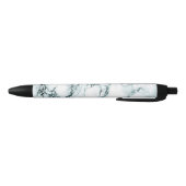 Donk Turquoise Vein Marble Kijk Zwarte Inkt Pen (Bodem)