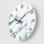 Donk Turquoise Vein Marble w Roman Numerals Grote Klok (Hoek)