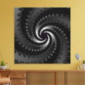 Donk Vortex Fractal Canvas Afdruk (Insitu (Woonkamer))