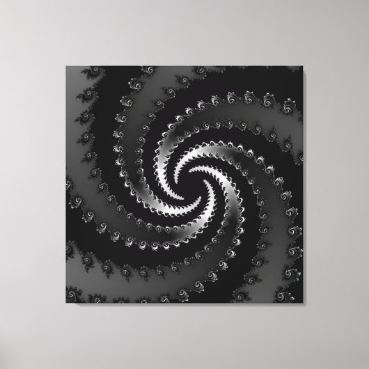 Donk Vortex Fractal Canvas Afdruk (Voorkant)