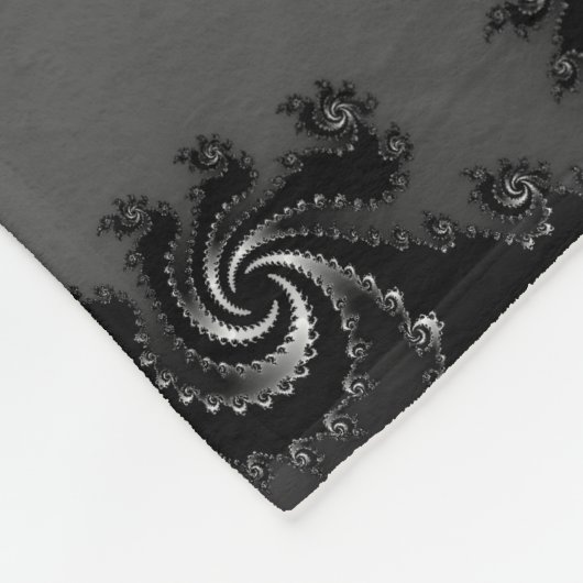 Donk Vortex Fractal Fleece Deken (Hoek)