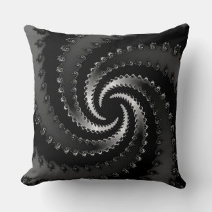 Donk Vortex Fractal Kussen