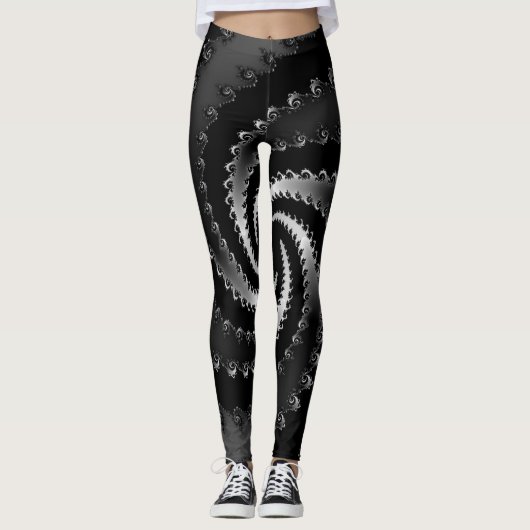 Donk Vortex Fractal Leggings (Voorkant)