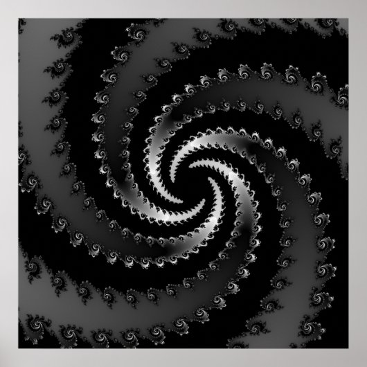 Donk Vortex Fractal Poster (Voorkant)