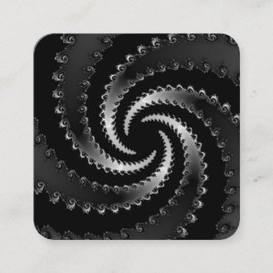 Donk Vortex Fractal Vierkante Visitekaartje